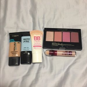SEALED makeup bundle: maybelline/covergirl/loreal